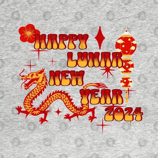 Happy Lunar New Year 2024 by Oaktree Studios